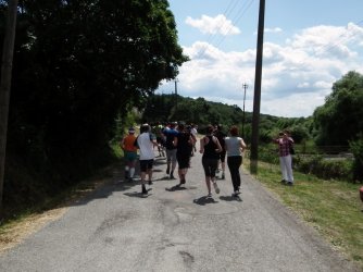 Beh pri príležitosti 730. výročia obce Zemiansky Vrbovok